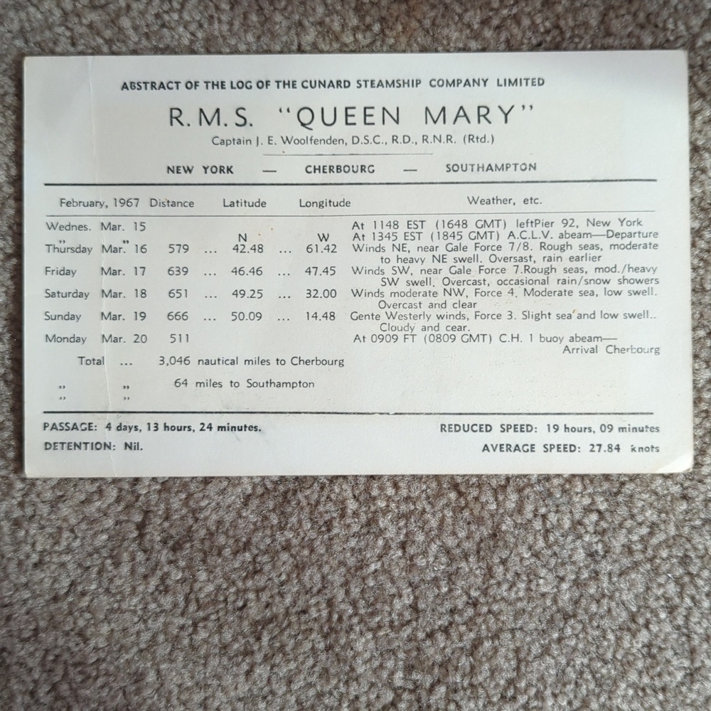 RMS Queen Mary Collection - Picture 3 of 6